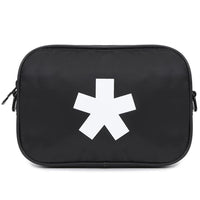 Comme Des Fuckdown Black Polyester Crossbody Bag