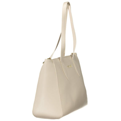 Mario Valentino White Polyethylene Women Handbag