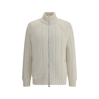 Brunello Cucinelli White Cashmere Coat