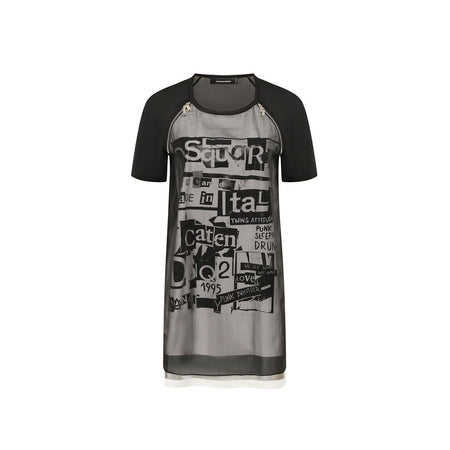 Dsquared² Silk Printed Mini Dress