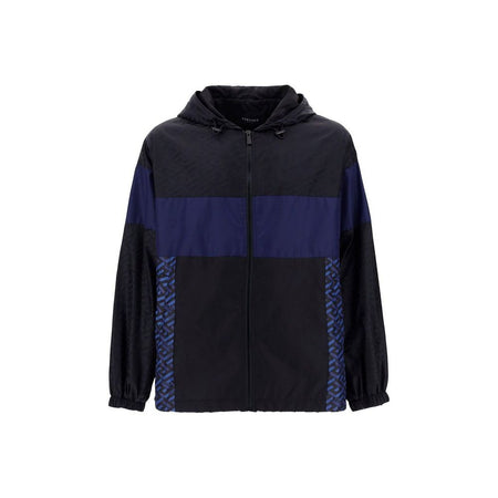 Versace Hooded Windbreaker Jacket