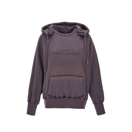 Maison Margiela Purple Cotton Sweatshirt