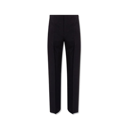 Salvatore Ferragamo Cotton And Silk Pants