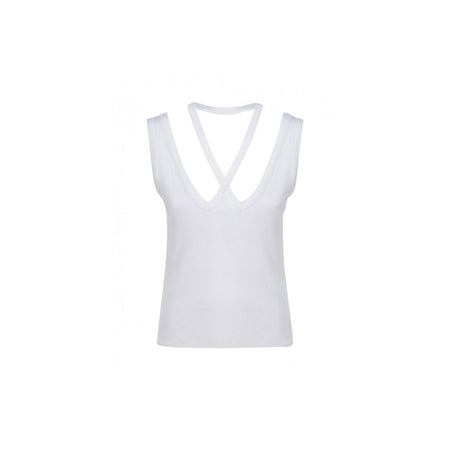 MM6 Maison Margiela Ribbed Cotton Top