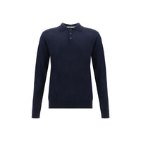 Golden Goose Blue Fleece Wool Shirt