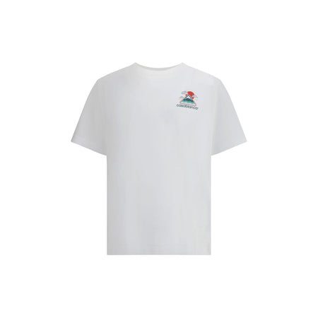 Casablanca White Cotton T-Shirt