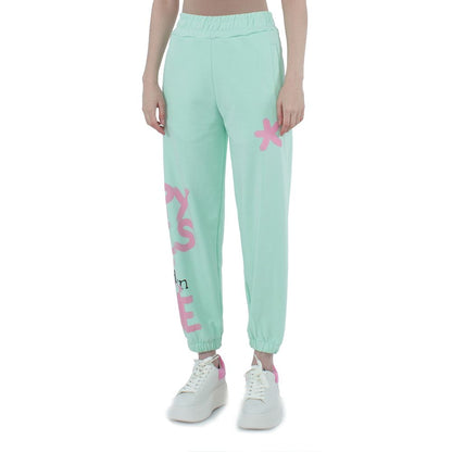 Comme Des Fuckdown Green Cotton Jeans & Pant