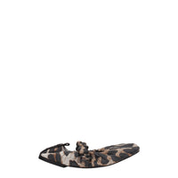 Ganni Beige Fabric Ballet Flats