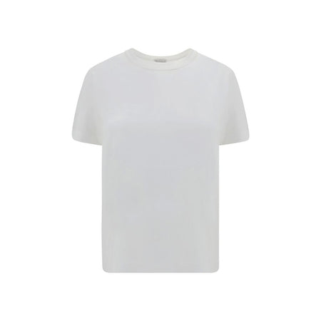 Brunello Cucinelli White Cotton T-Shirt