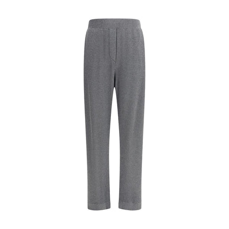 Brunello Cucinelli Gray Cotton Casual Pants