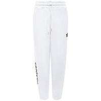 Comme Des Fuckdown White Cotton Women Pants