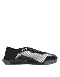 Dolce & Gabbana Multicolor Lace Up Low Top NS1 Sneakers Shoes