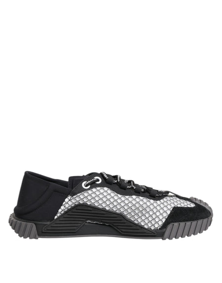 Dolce & Gabbana Multicolor Lace Up Low Top NS1 Sneakers Shoes