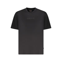Guess Jeans Black Cotton Men Oversize T-Shirt