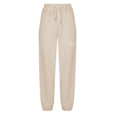 Comme Des Fuckdown Beige Cotton Jeans & Pant