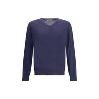 Brunello Cucinelli Blue Cashmere Cashmere Sweater