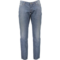Costume National Blue Cotton Jeans & Pant