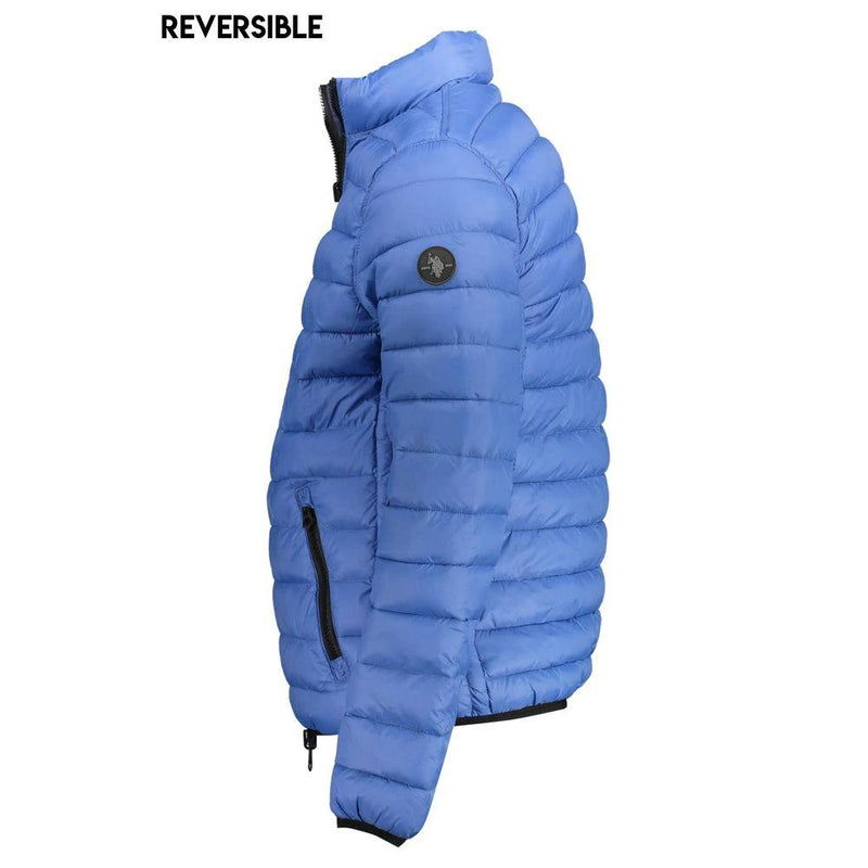 U.S. POLO ASSN. Blue Nylon Men's Jacket by U.S. POLO ASSN.