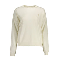 U.S. POLO ASSN. White Wool Sweater