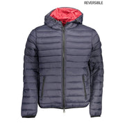 U.S. POLO ASSN. Blue Nylon Men's Reversible Jacket by U.S. POLO ASSN.
