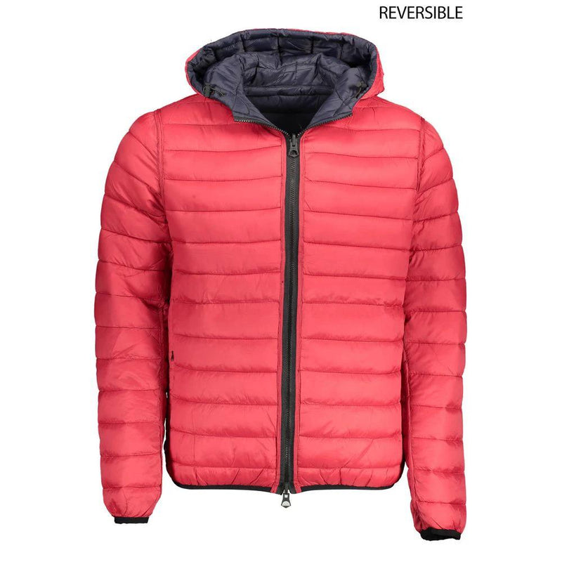 U.S. POLO ASSN. Blue Nylon Men's Reversible Jacket by U.S. POLO ASSN.