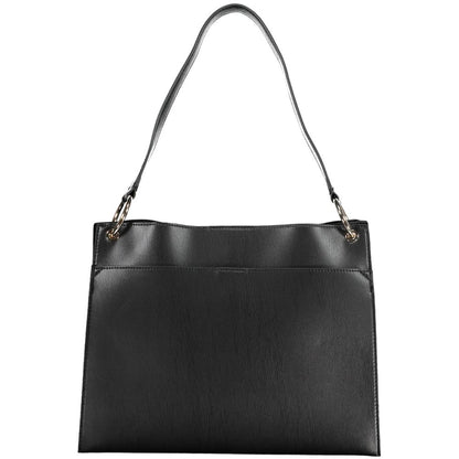 Guess Jeans Black Polyethylene Handbag