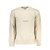 Calvin Klein Beige Cotton Men Sweater