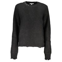 Patrizia Pepe Black Fabric Sweater