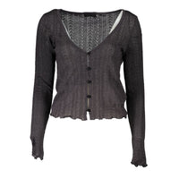 Guess Jeans Gray Viscose Sweater