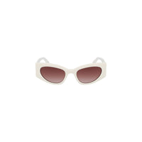 Liu Jo White Acetate Women Sunglasses