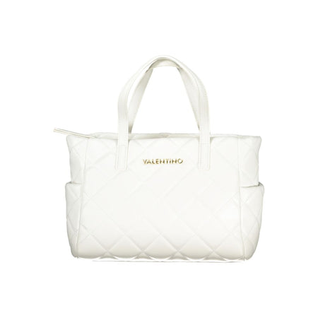 Mario Valentino White Polyethylene Handbag