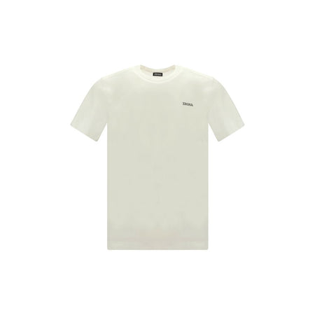 ZEGNA White Cotton T-Shirt