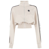 Comme Des Fuckdown Beige Cotton Women Sweater