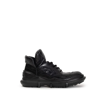 Dolce & Gabbana Black Leather Oxfords And Derby