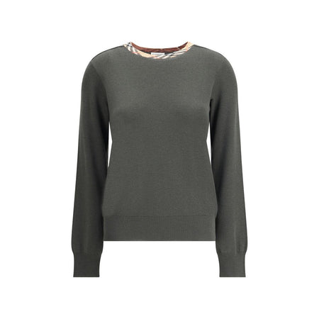 Burberry Wool Pullover with Check