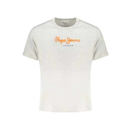 Pepe Jeans Gray Cotton T-Shirt