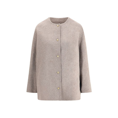 Loulou De Saison Gray Wool Coat