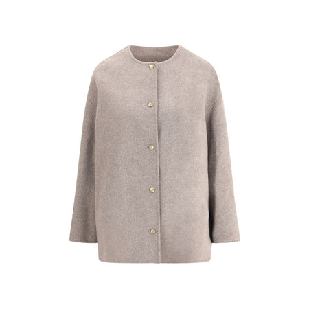 Loulou De Saison Gray Wool Coat
