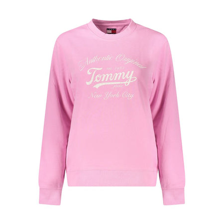 Tommy Hilfiger Pink Cotton Women Sweater