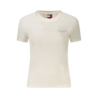 Tommy Hilfiger White Cotton Women T-Shirt