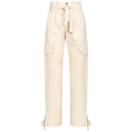 PINKO White Cotton Jeans & Pant