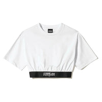 Comme Des Fuckdown White Cotton Tops & T-Shirt