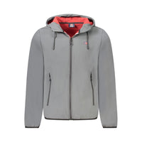 Norway 1963 Gray Polyester Men's Hooded Jacket