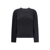 Loulou De Saison Black Cashmere Cashmere Sweater