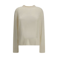 Loulou De Saison Cream Cashmere Cashmere Sweater