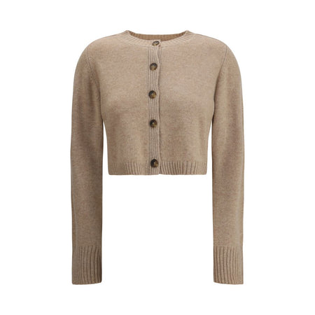 Loulou De Saison Beige Cashmere Cardigan