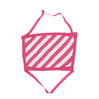 Off-White Pink Cotton Facemasks