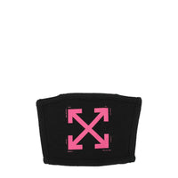 Off-White Black Cotton Facemasks