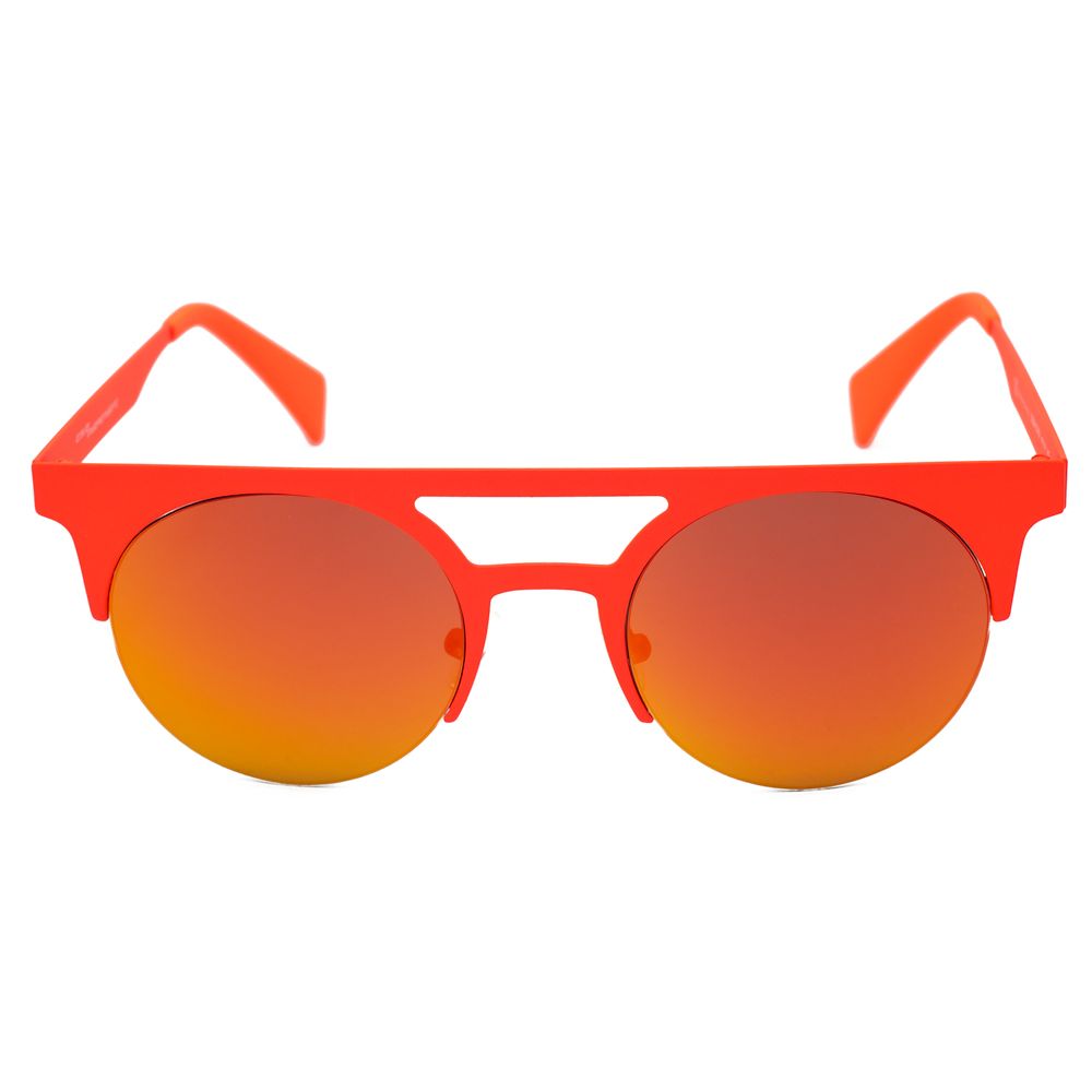 Italia Independent Red Metal Sunglasses