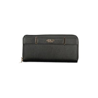 Guess Jeans Black Polyethylene Wallet